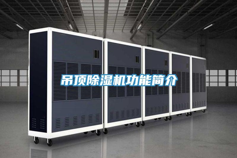 吊頂除濕機(jī)功能簡(jiǎn)介