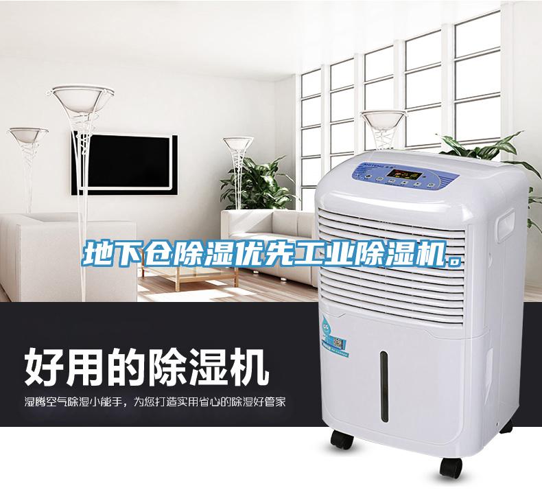 地下倉除濕優(yōu)先工業(yè)除濕機。